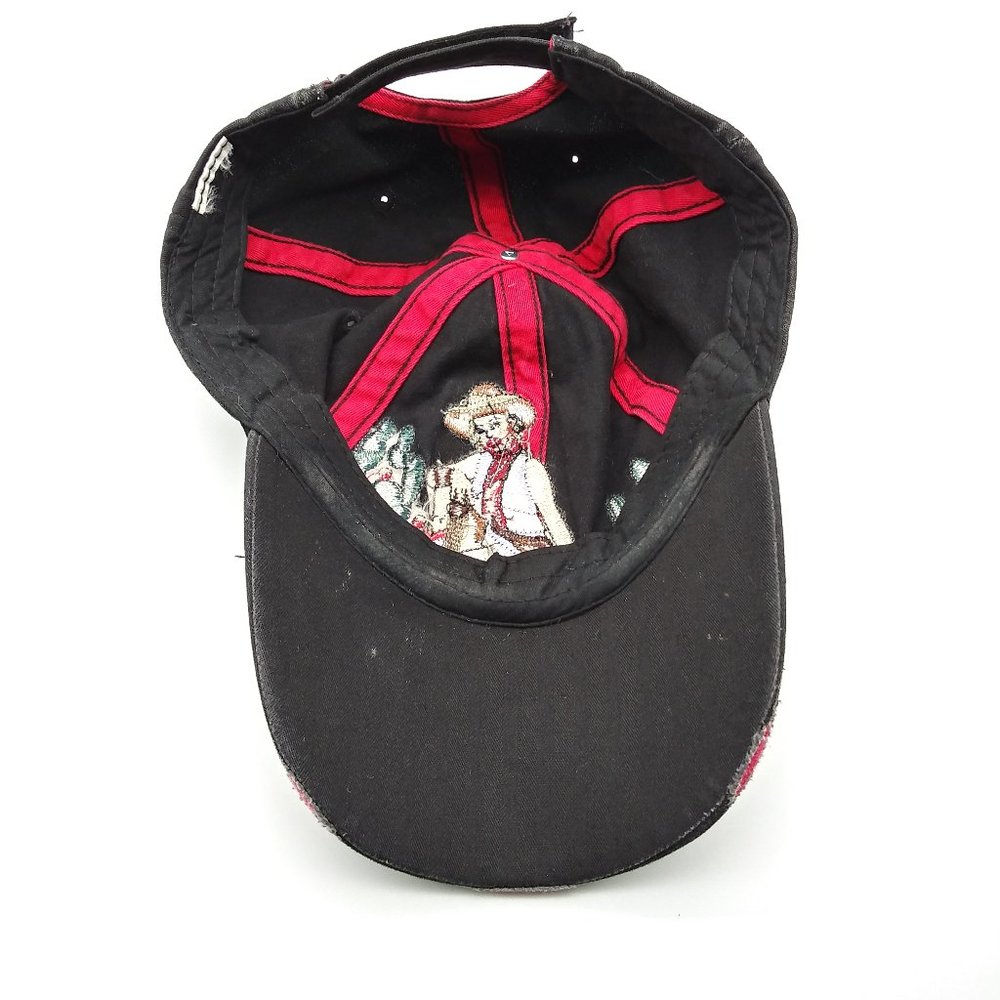 Retro Cowgirl  Distressed Cap - Picture 2 of 12